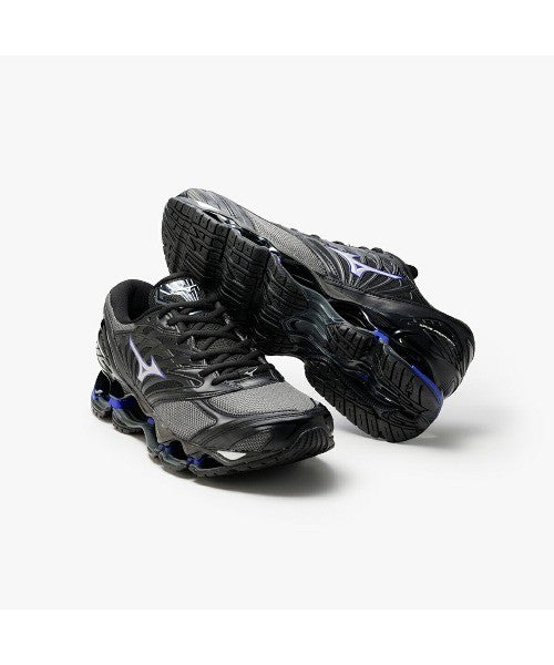 D1GA333712 Mizuno Wave Prophecy LS "Charcoal/Silver/Blue" (Men's)