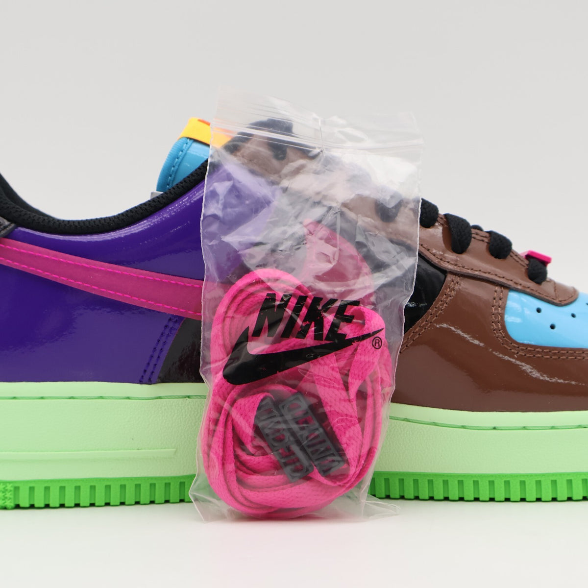 DV5255-200 Nike Air Force 1 Low SP Undefeated Multi-Patent Pink Prime