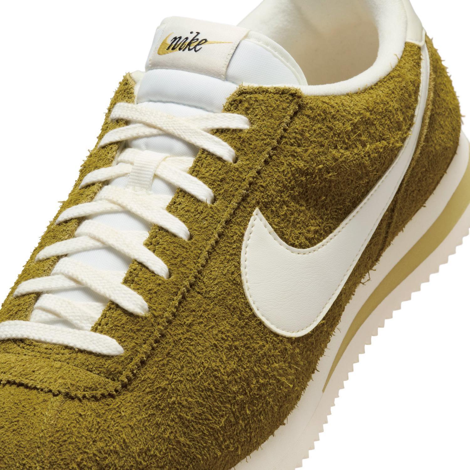 HF3142-300 Nike Cortez SE Suede Pacific Moss Infinite Gold Muslin Sail (Men's)