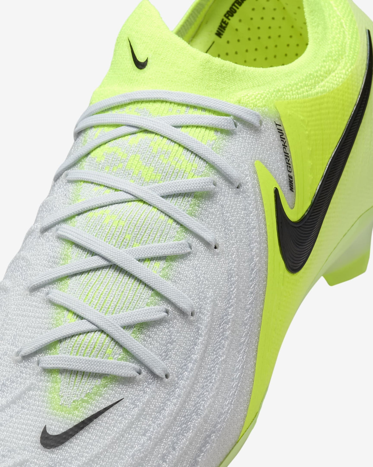 FJ2559-003 Nike Phantom GX 2 Elite Metallic Silver Volt Black (Men's)