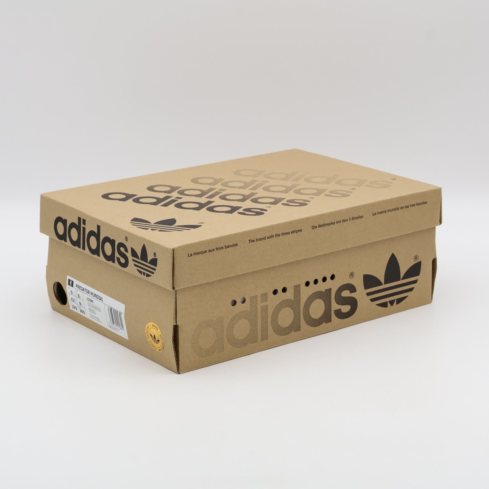 IG3989 adidas Originals Predator Mundial Crystal White Core Black Gum (Men's)