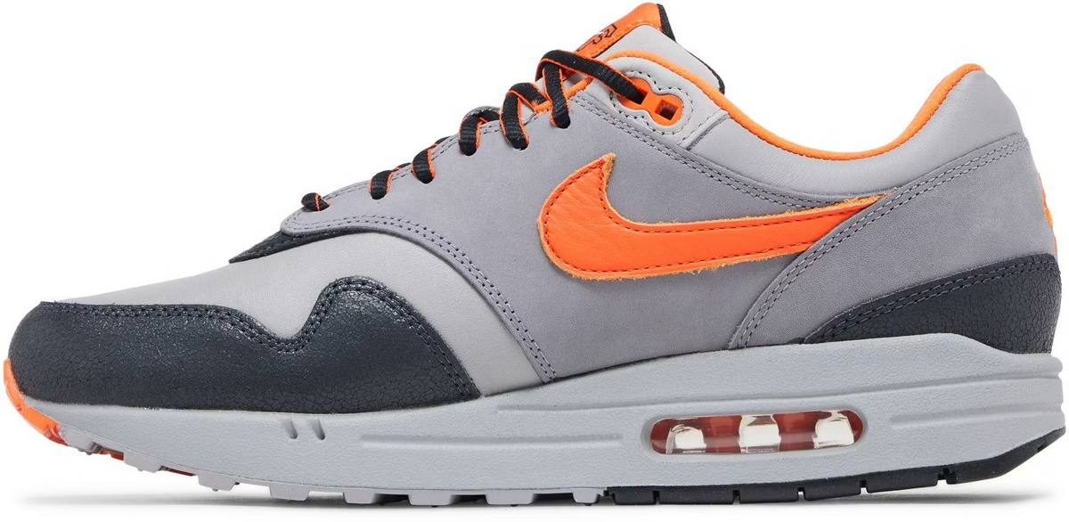 HF3713-001 HUF Ã Nike Air Max 1 "Brilliant Orange" (Men's)