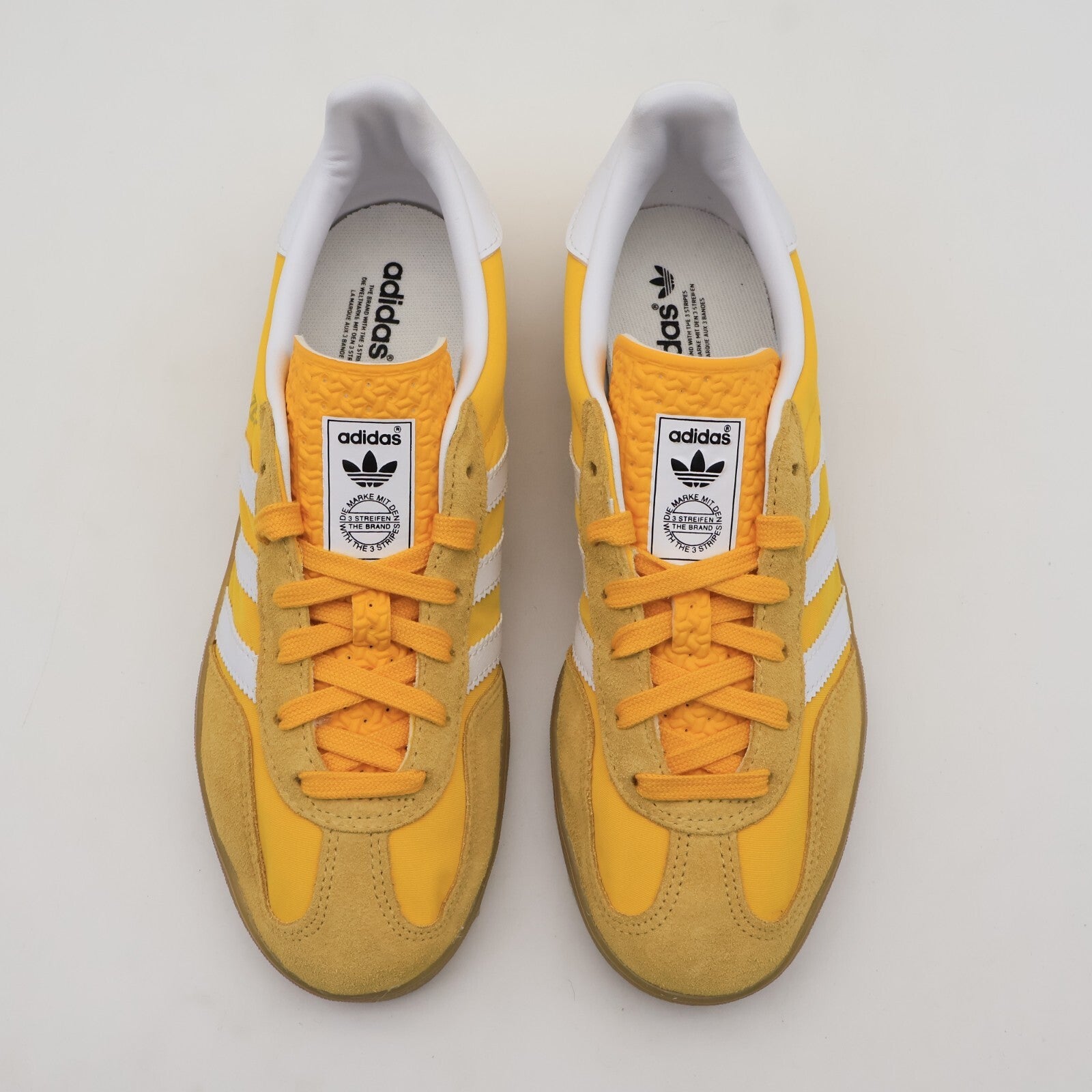 IE6606 adidas Originals Gazelle Indoor Crew Yellow Cloud White Almost (Men's)
