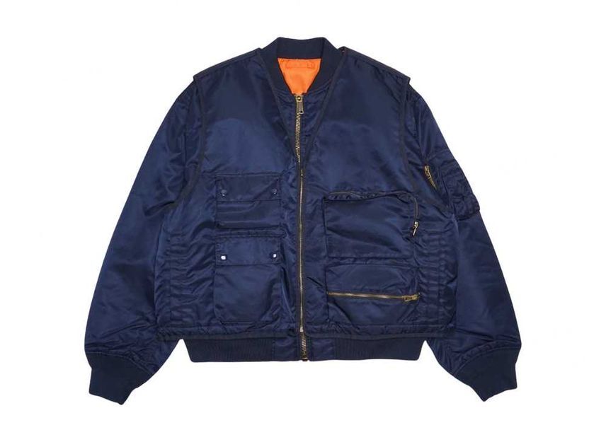 Supreme 2-in-1 MA-1 Vest Navy