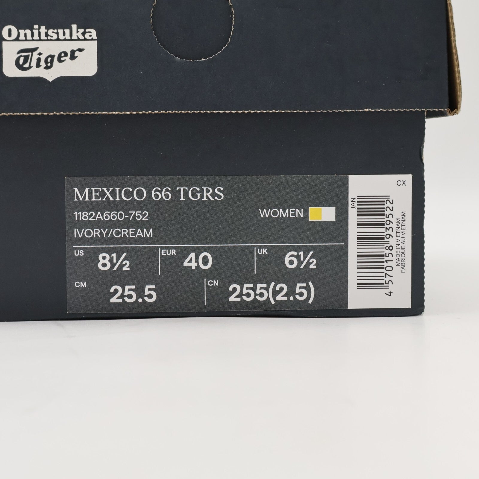 1182A660-752 Onitsuka Tiger Mexico 66 TGRS Ivory Cream (Women's)