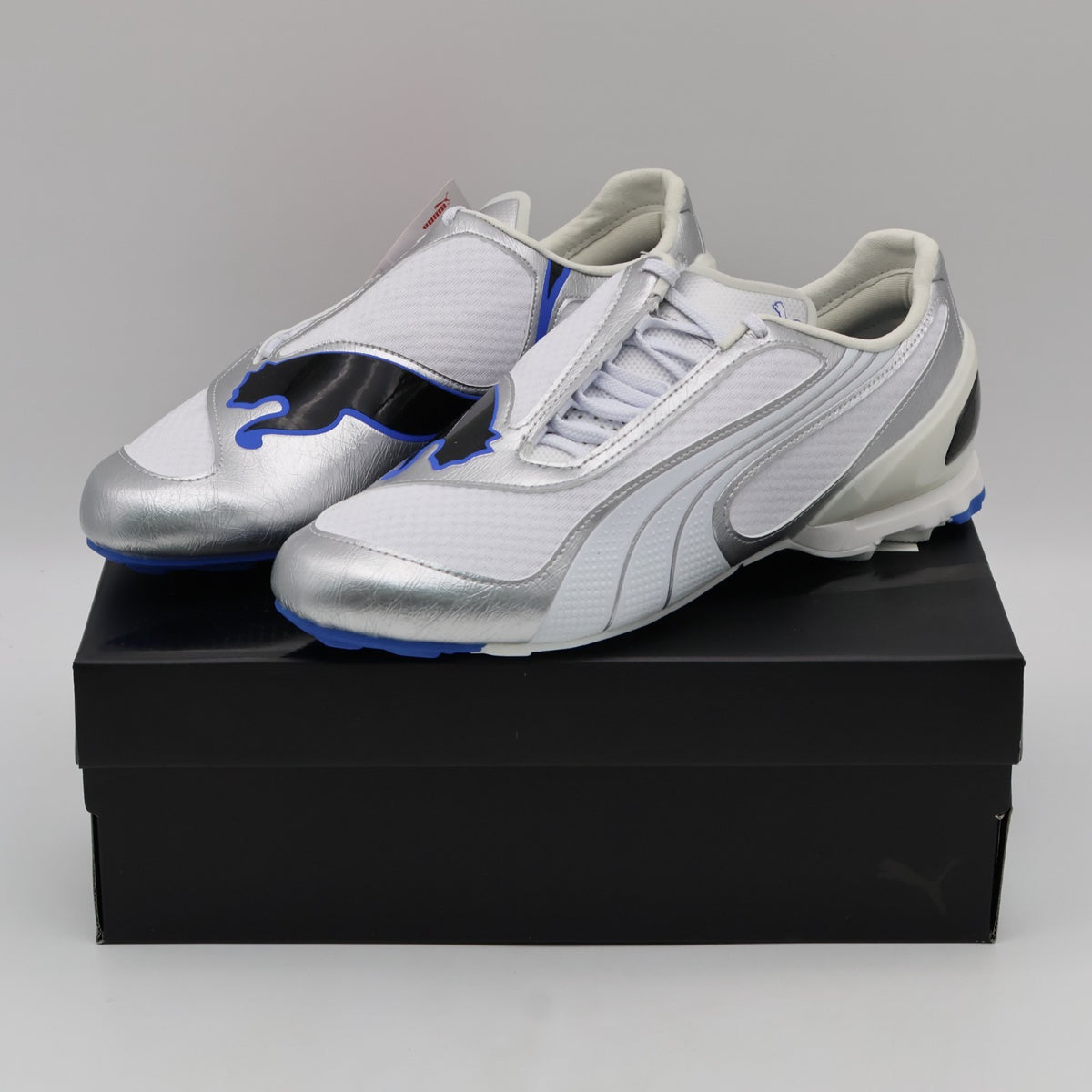 402953-02 Puma V-S1 Metallic White Silver (Men's)