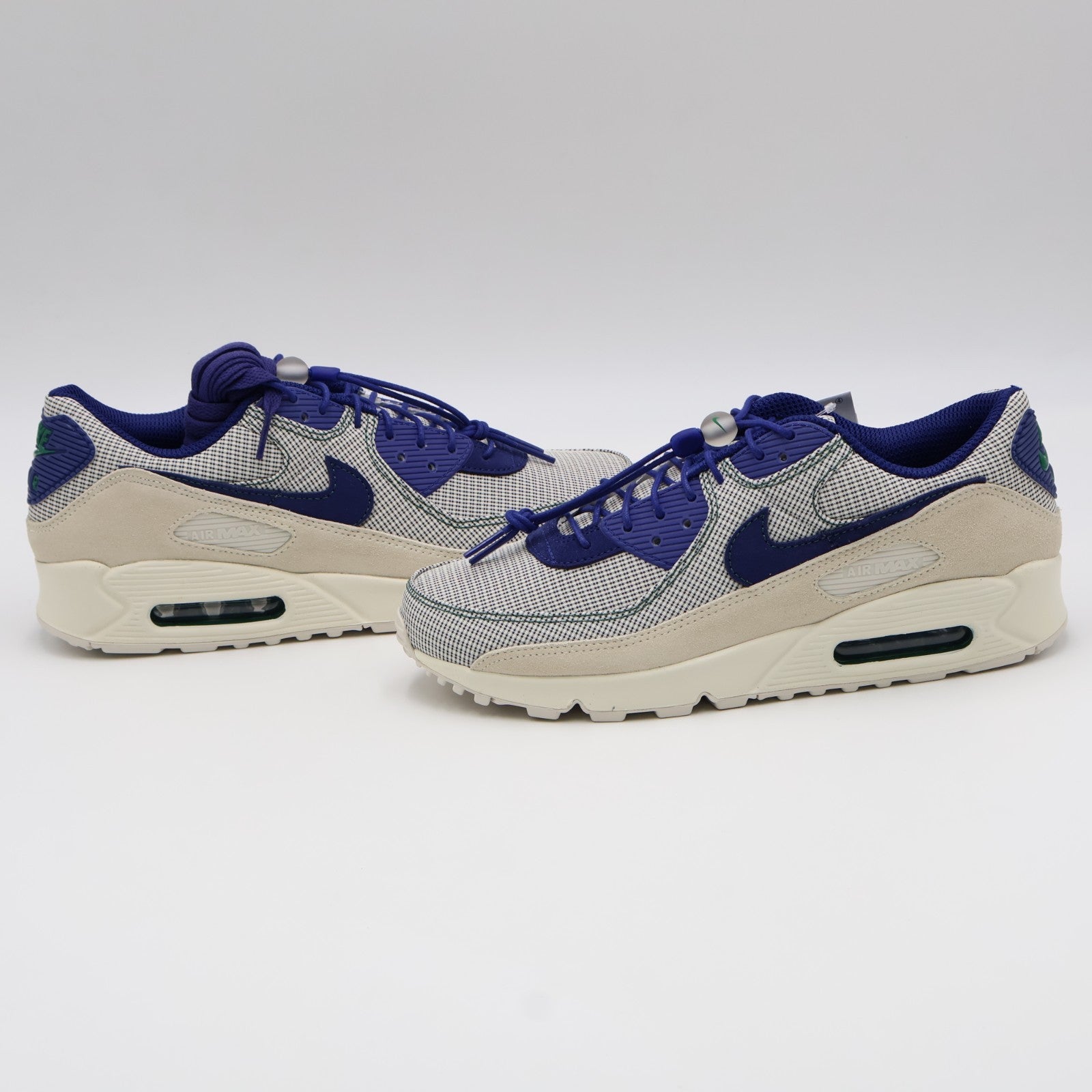 IR1950-100 Nike Air Max 90 "Coconut Milk/Deep Royal Blue"