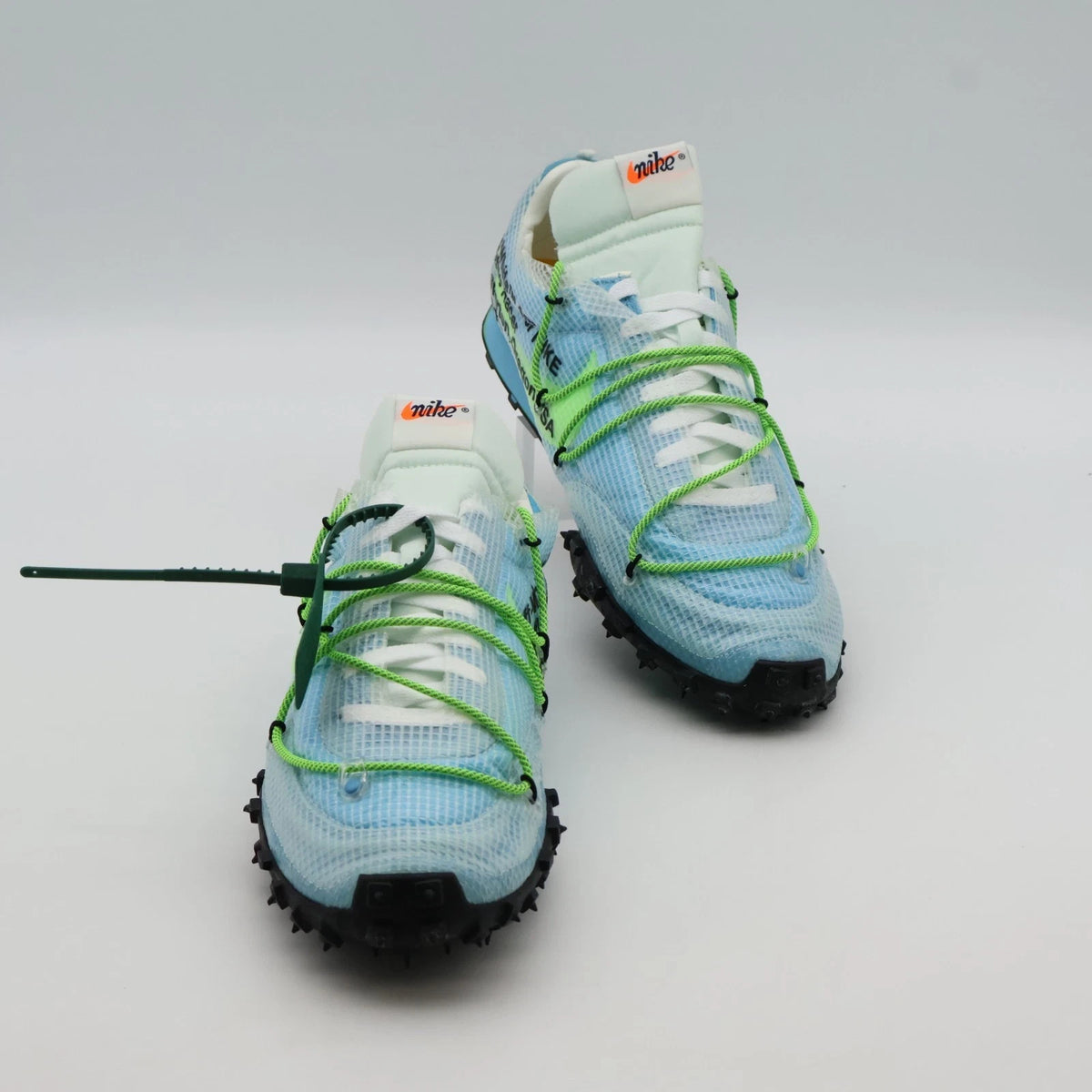 CD8180-400 Off-White Ã Nike Waffle Racer Vivid Sky  (Women's)