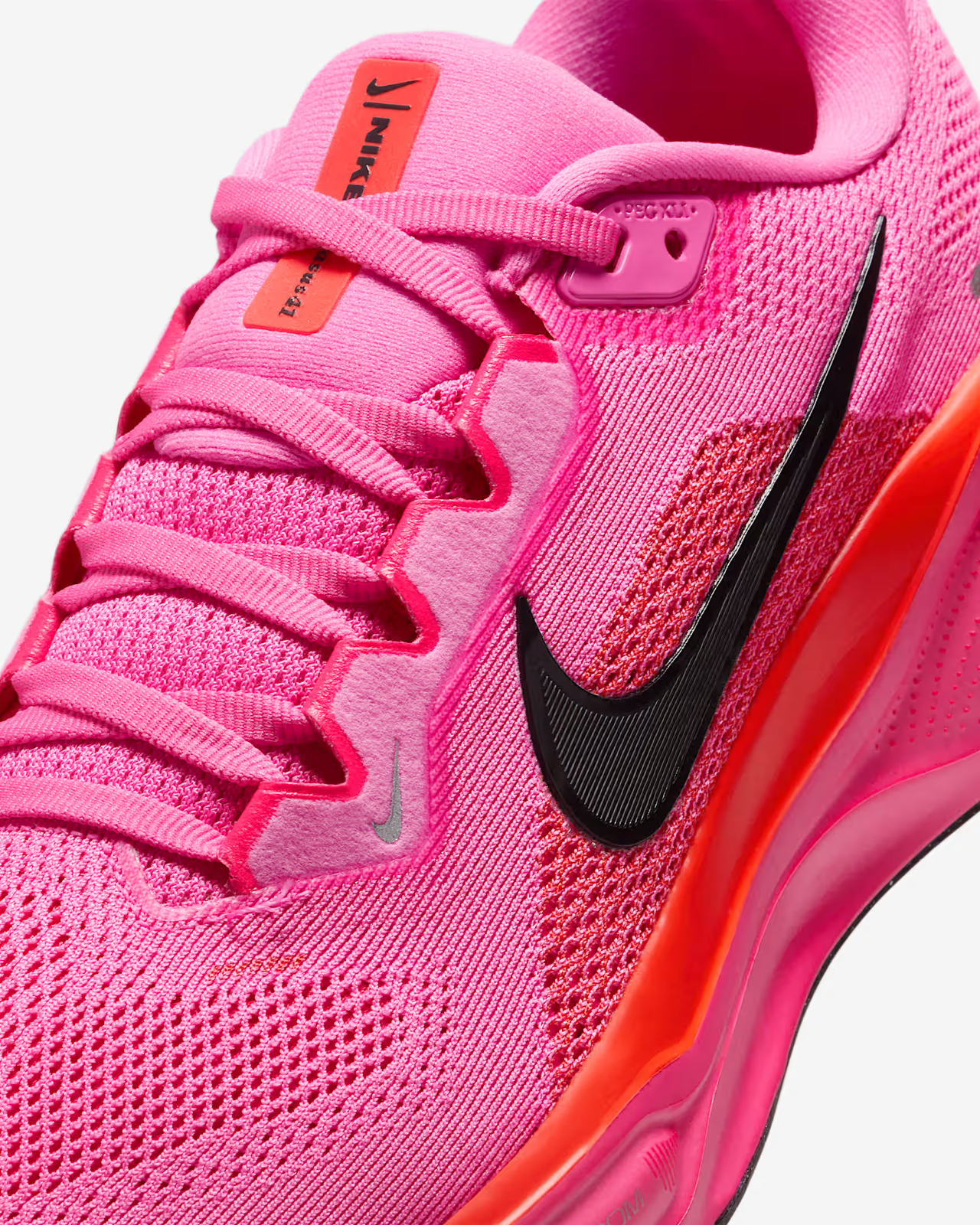 FD2723-605 Nike Pegasus 41  Road Running Shoes Playful Pink Hyper Pink (Women's)