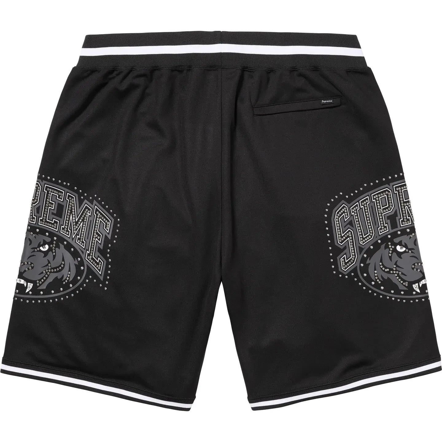 Supreme Studded Basketball Short Black