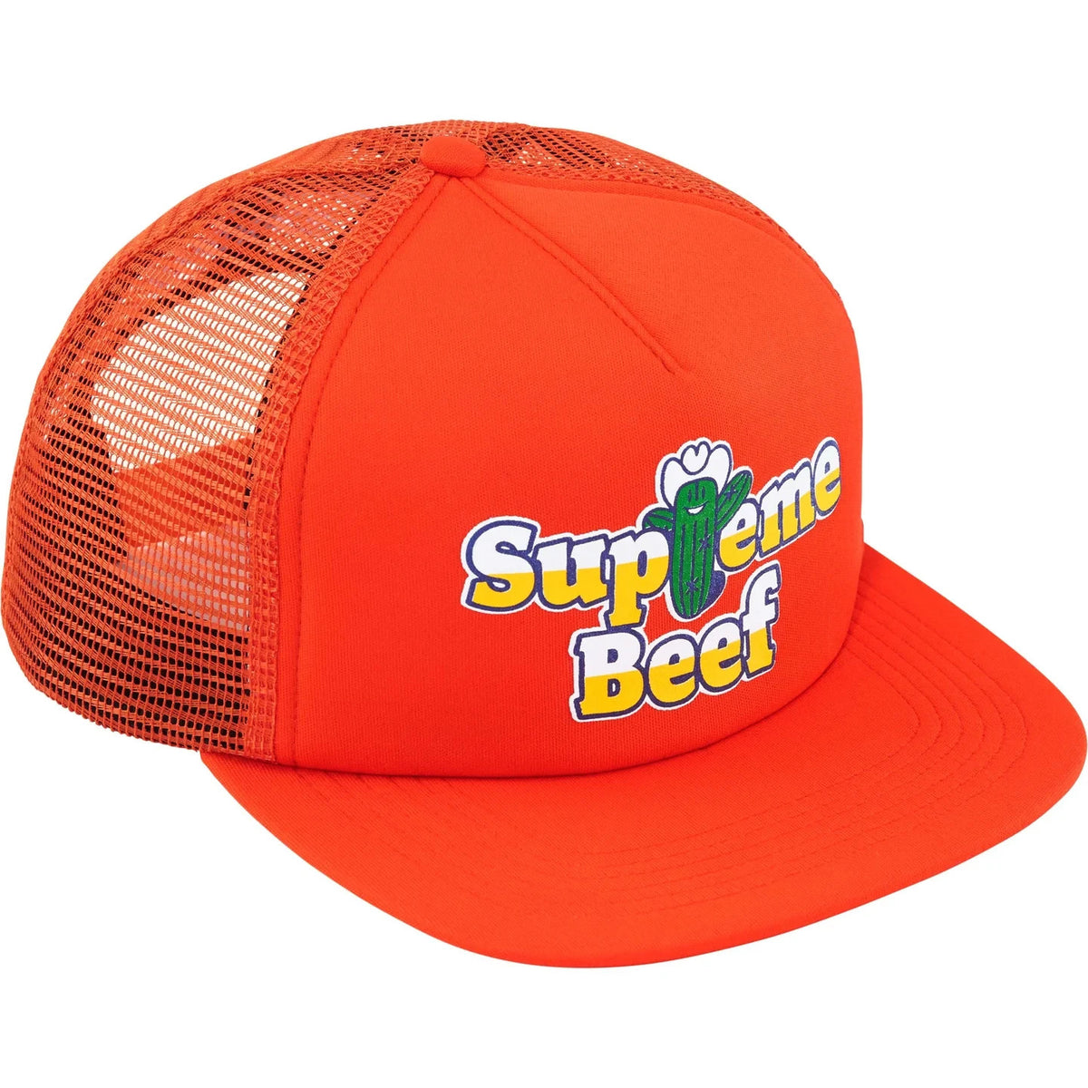 Supreme Beef Mesh Back 5-Panel Orange