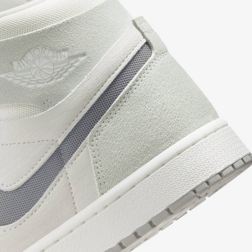 DV1307-101 Nike Air Jordan 1 High Zoom CMFT 2 Particle Grey (Men's)