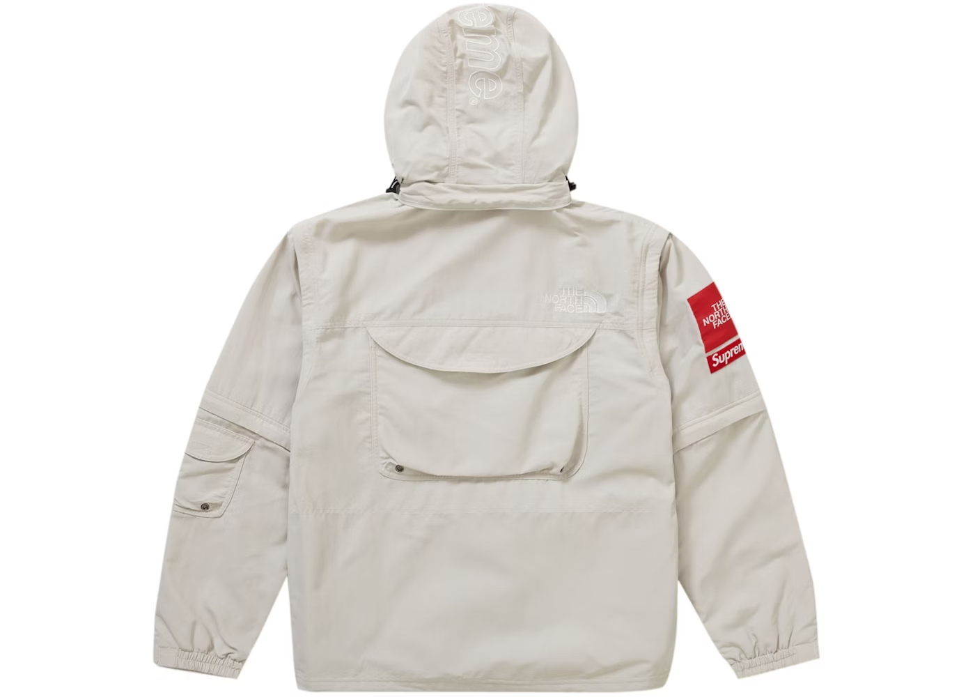 Supreme The North Face Trekking Convertible Jacket Moonlight Ivory