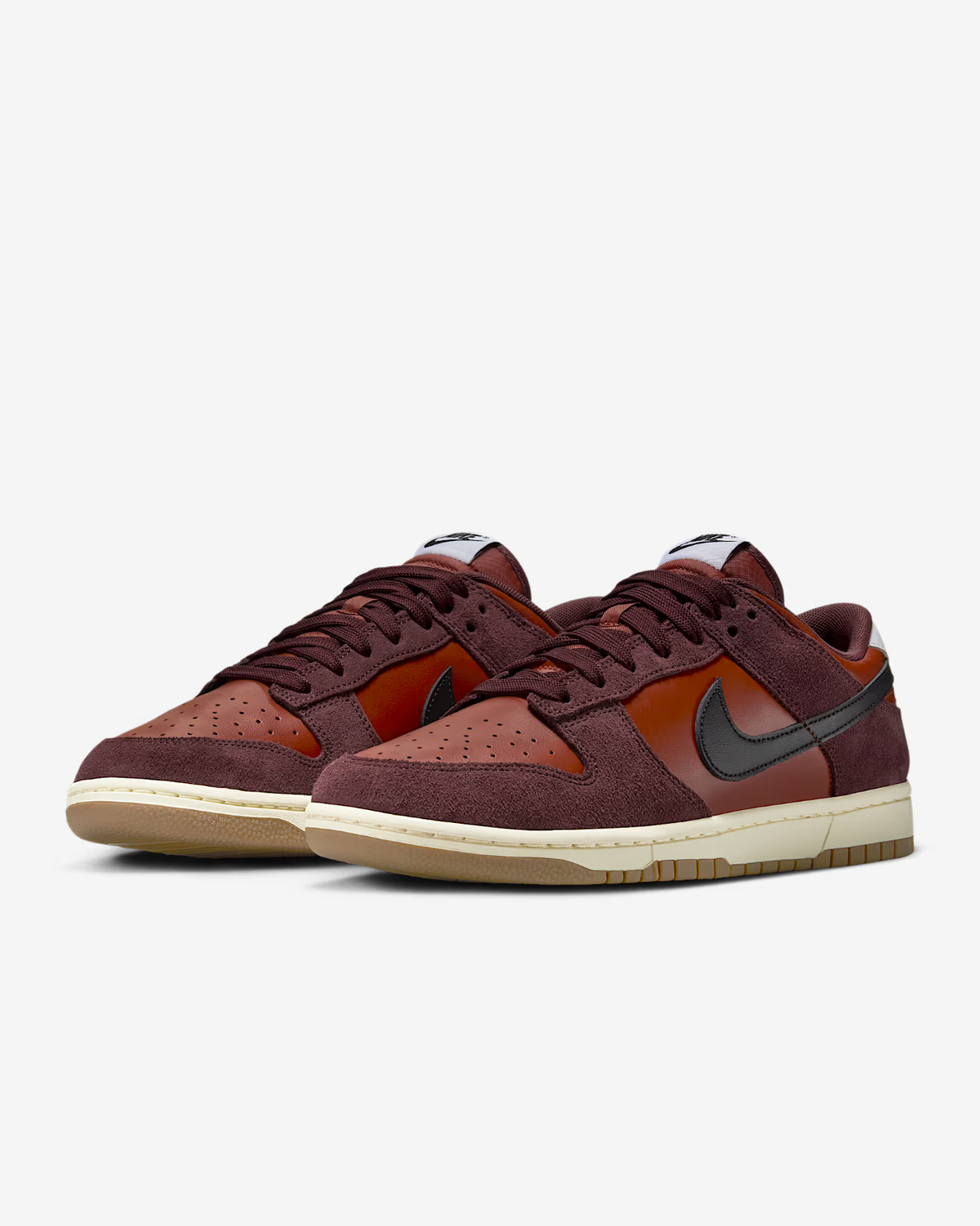 IB6399-600 Nike Dunk Low Mars Stone Black Burgundy Crush (Men's)