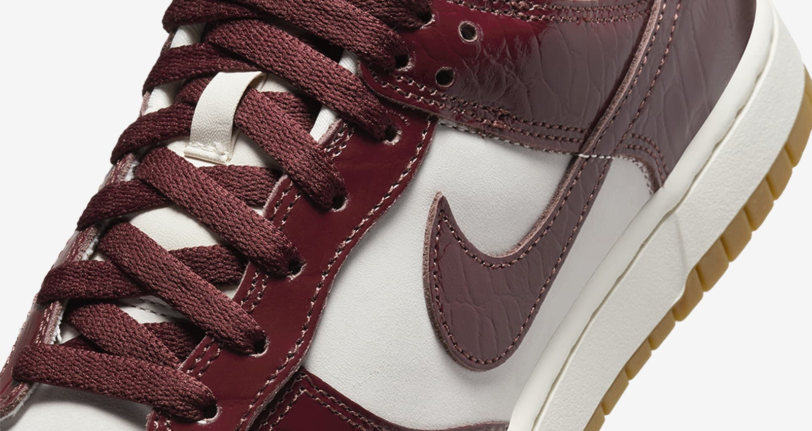FJ2260-004 Nike Dunk Low LX Team Red Croc (Women's)