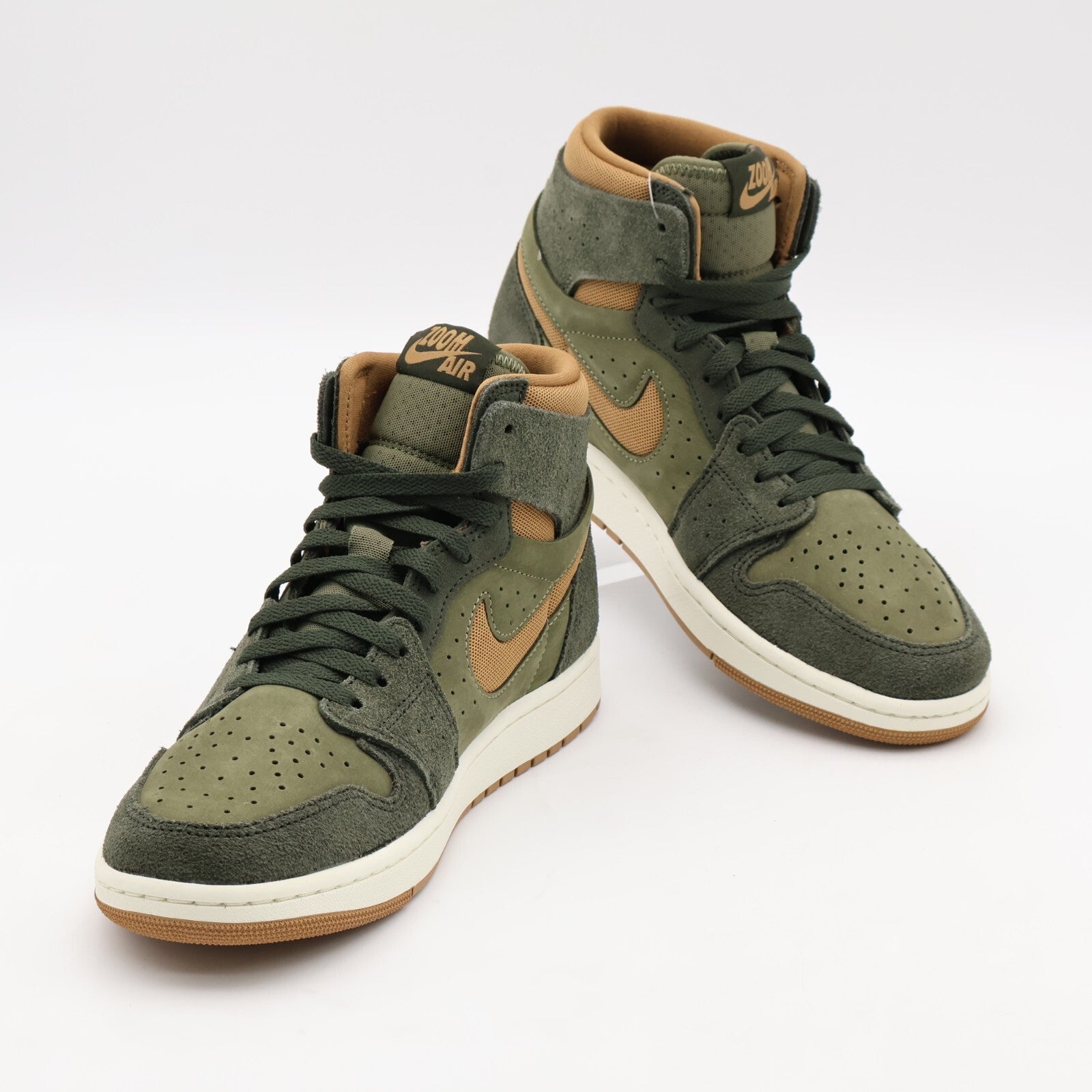 DV1307-201 Nike Air Jordan 1 Zoom CMFT 2 Medium Olive Sequoia Sail Legend (Men's