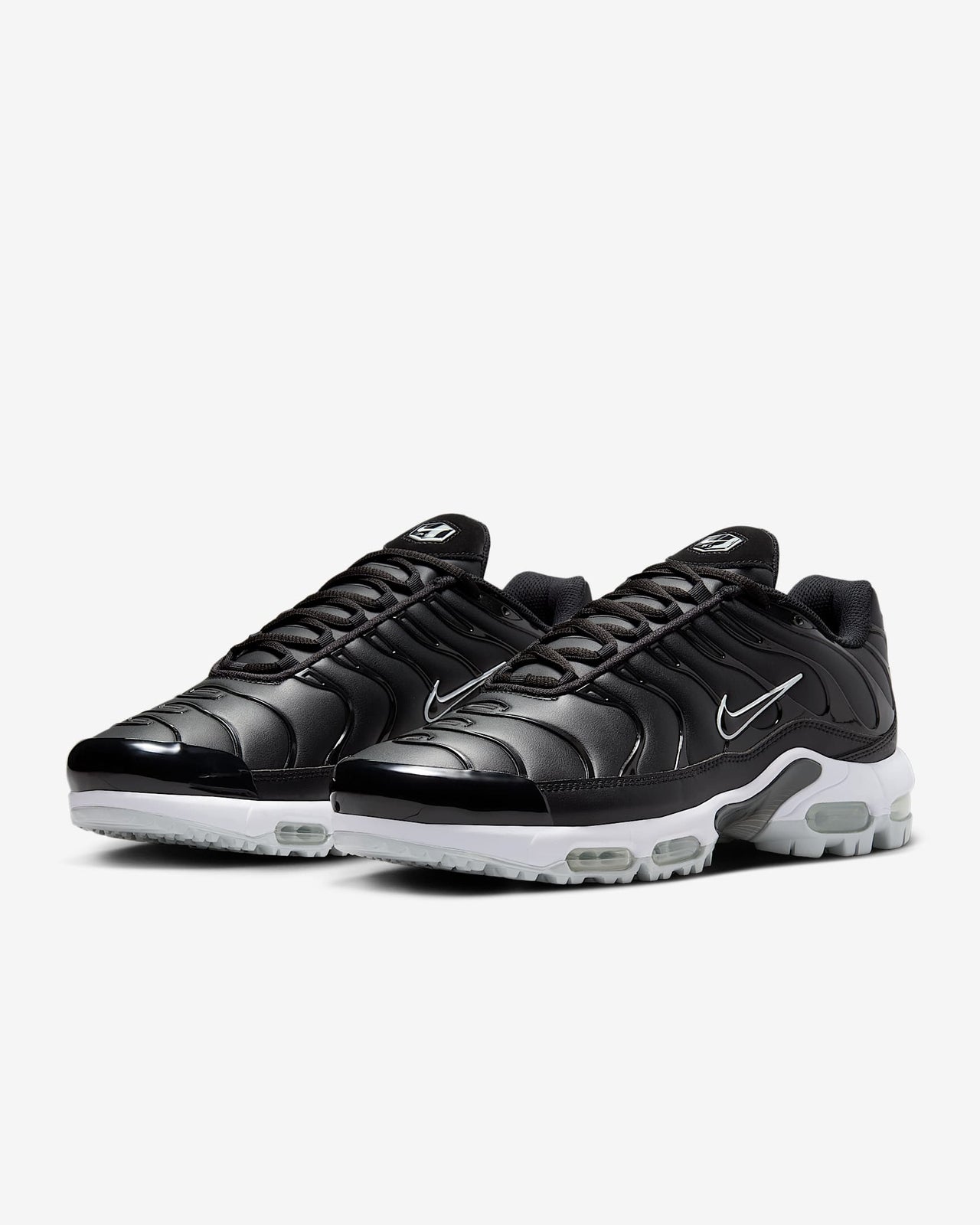FZ4150-001 Nike Air Max Plus Golf Black Gold Salsa Red White (Men's)