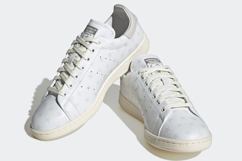 IF9990 atmos Ã adidas Stan Smith LUX GOLD STAR Off White Grey Sail Ivory