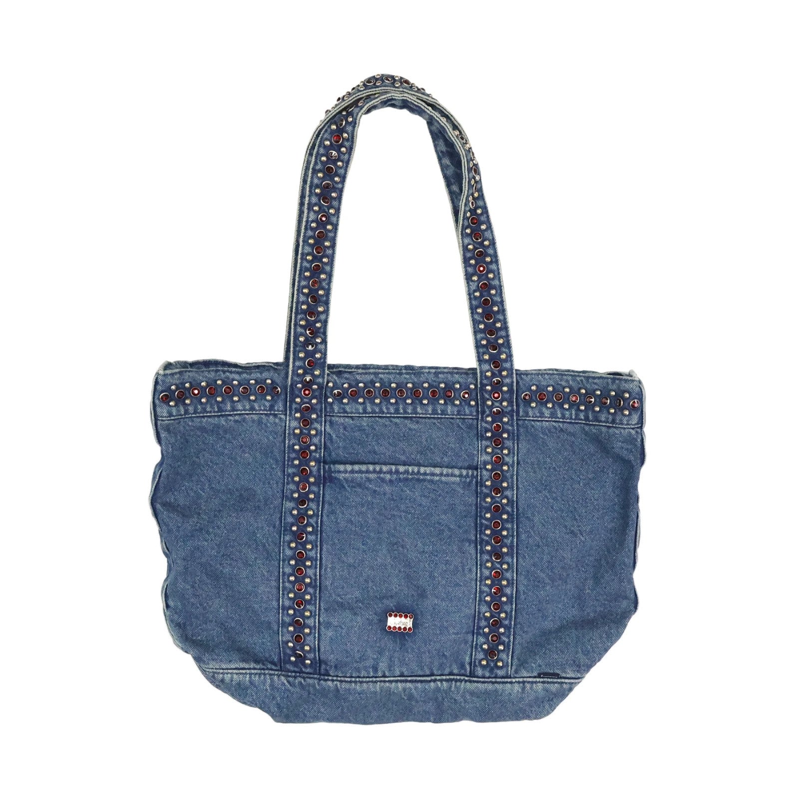 Supreme b.b. Simon Denim Tote Bag Washed Indigo