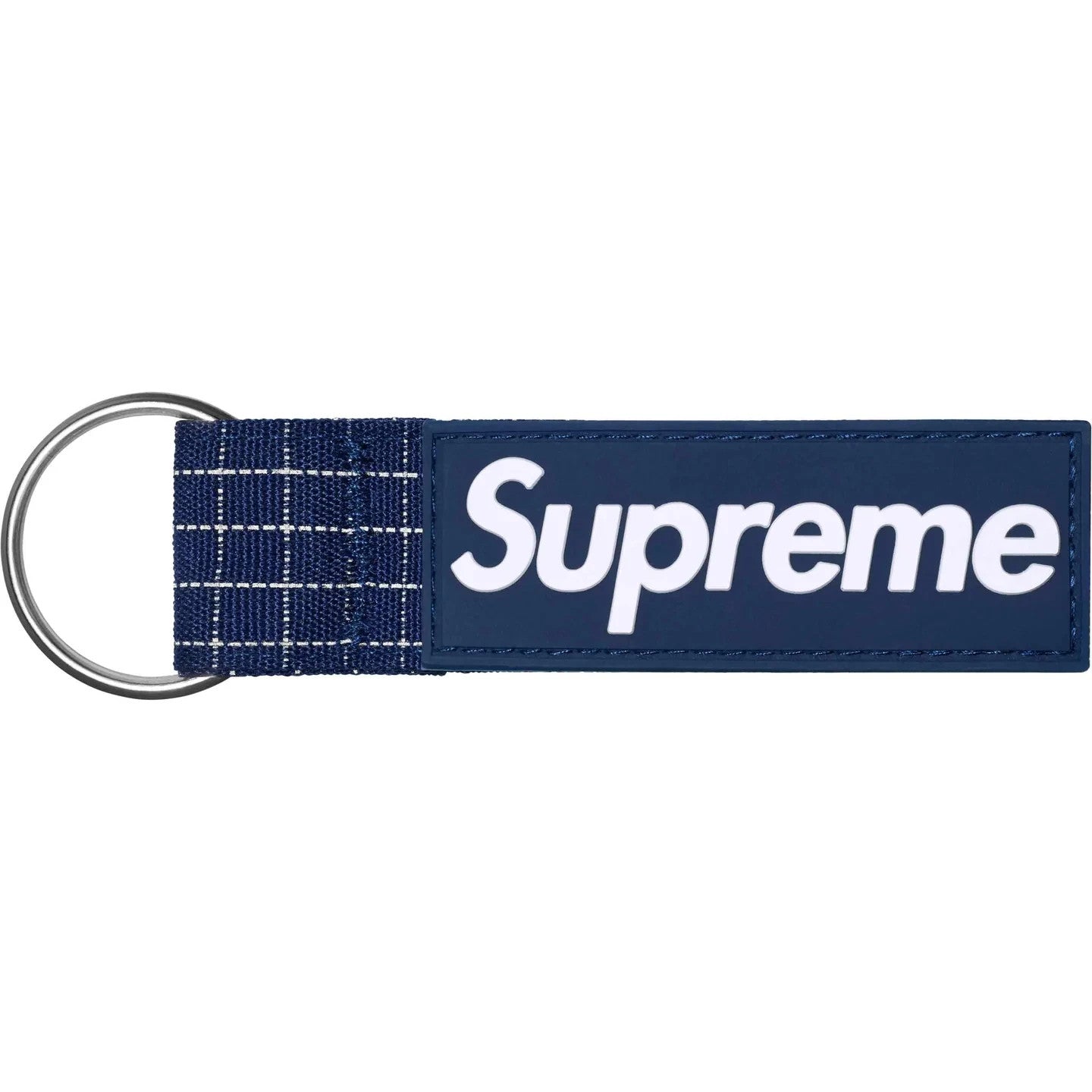 Supreme Ripstop Keychain Navy
