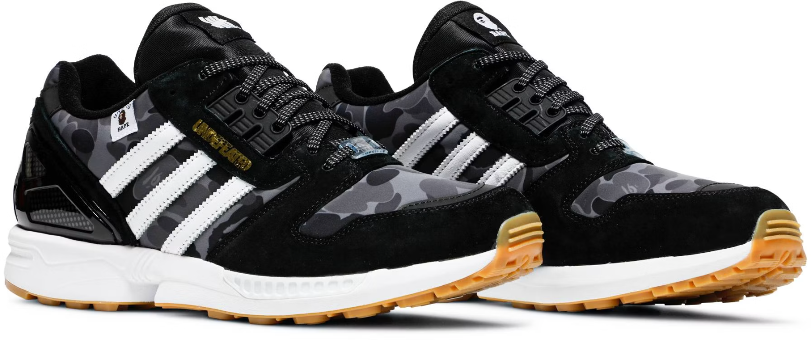 FY8852 A BATHING APE Ã UNDEFEATED Ã adidas ZX8000 "Black" (Men's)