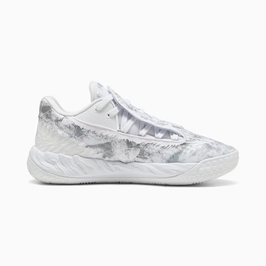 313266-02 Puma MB05 Lo Team Bank "White" (Men's)