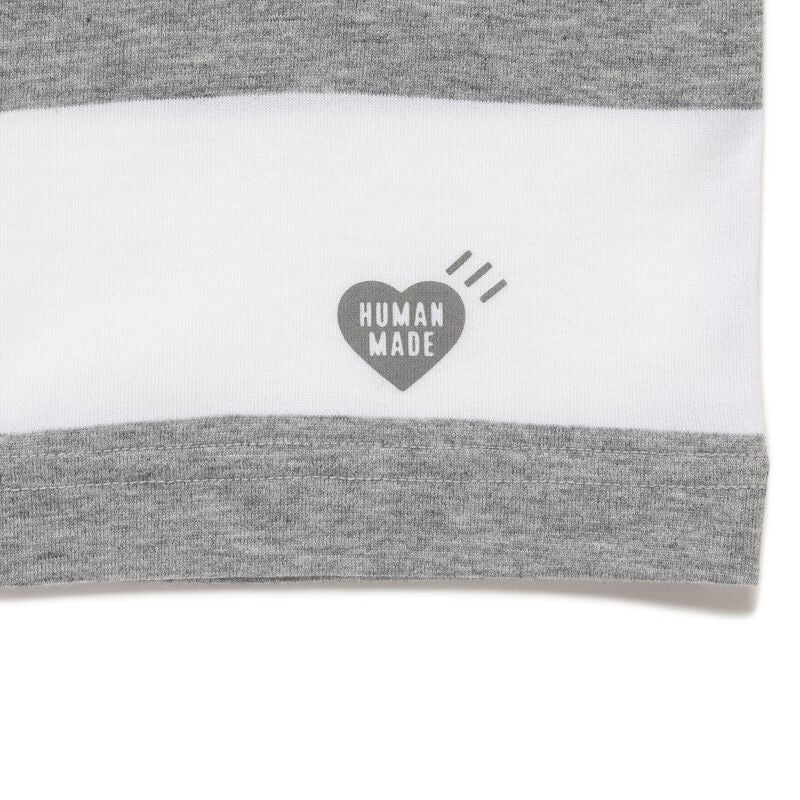 HUMAN MADE Striped Pack T-Shirt Gray