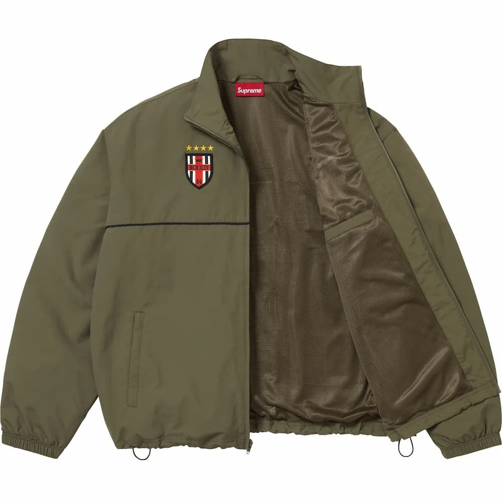 Supreme Cross Track Jacket Olive