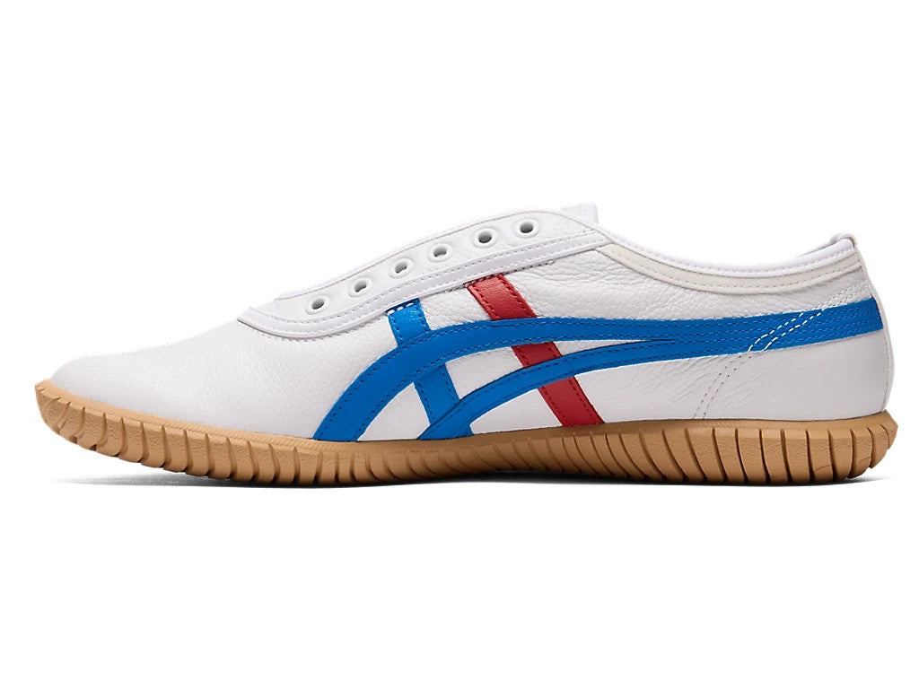 1183C529-100 Onitsuka Tiger Tsunahiki Slip On White Directoire Blue (Men's)