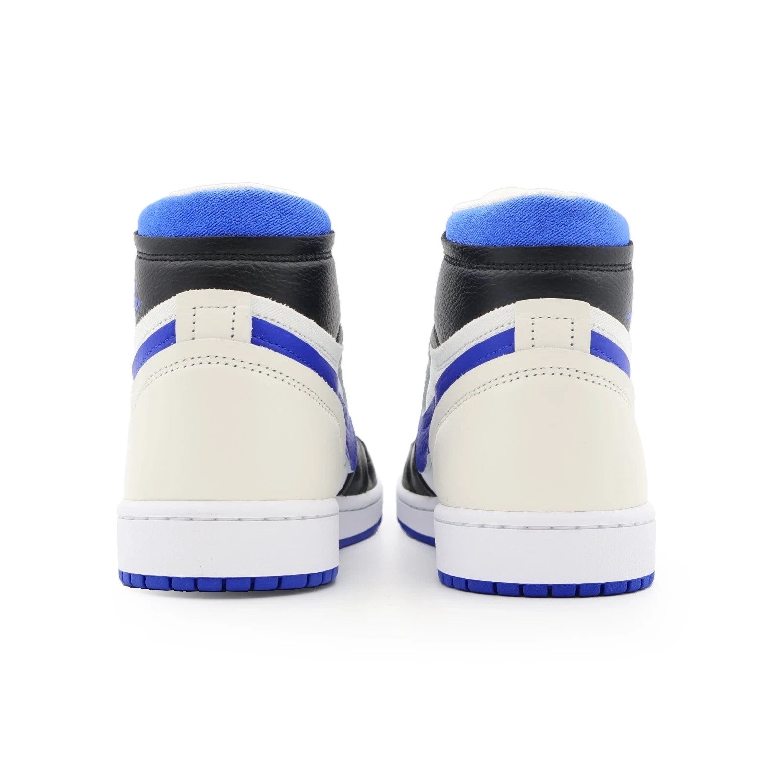 FB9891-041 Nike Air Jordan 1 High MM Black White Sail Game Royal (Women's)