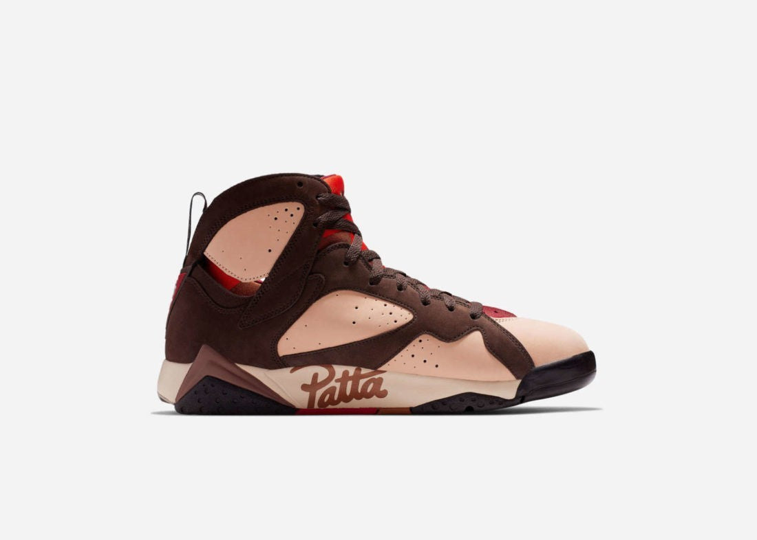 AT3375-200 Patta Ã Nike Air Jordan 7 OG "Brown" (Men's)