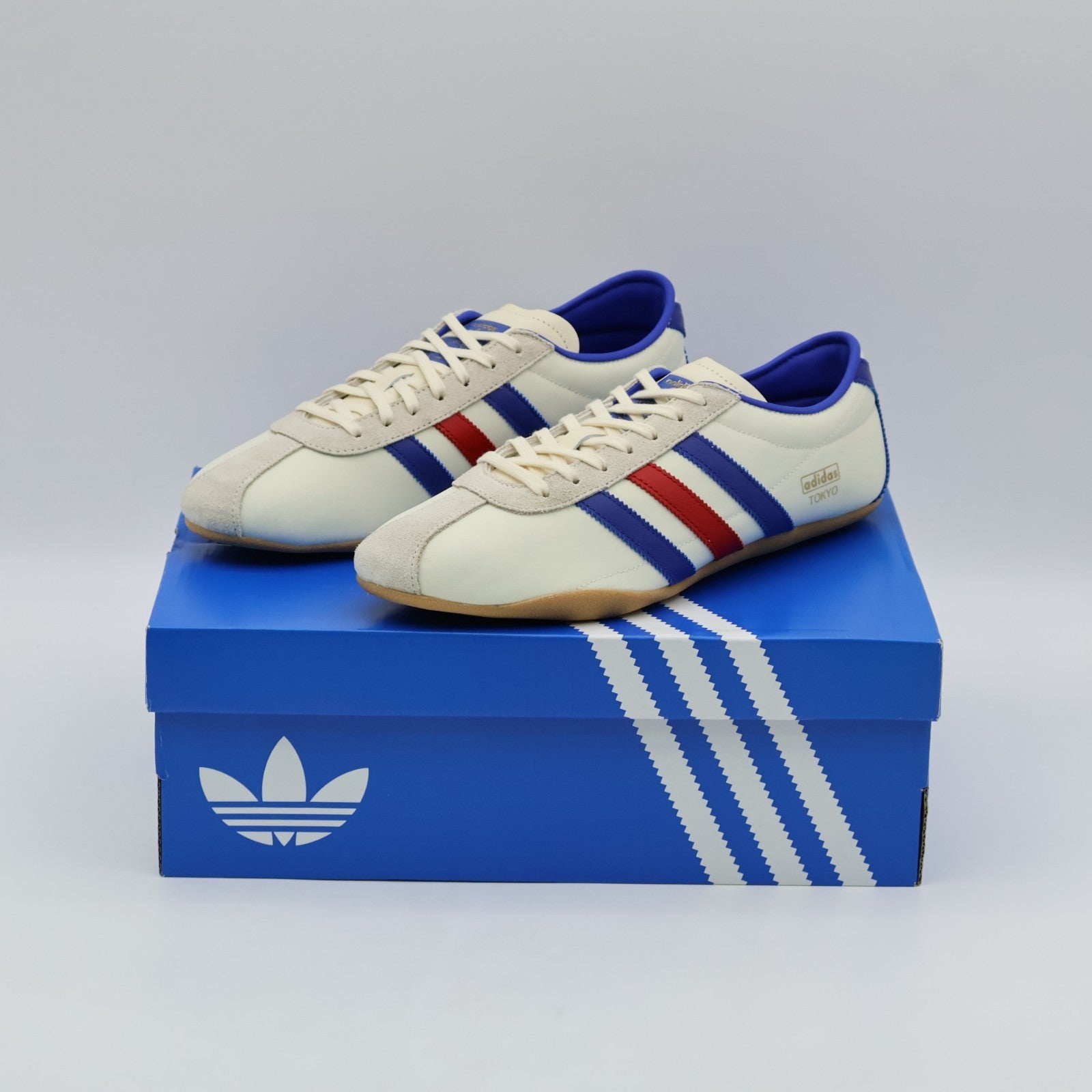 JQ0585 adidas Originals Tokyo Cream White Royal Blue Gum (Women's)
