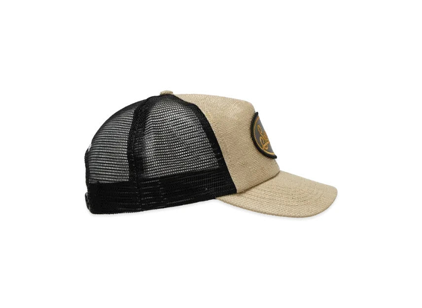 Supreme Raffia Mesh Back 5-Panel "Tan"