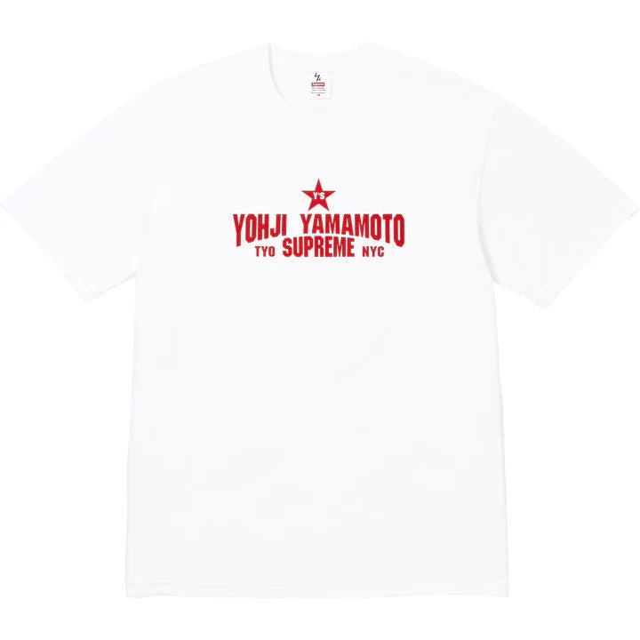 Supreme Y's by Yohji Yamamoto Star Tee White