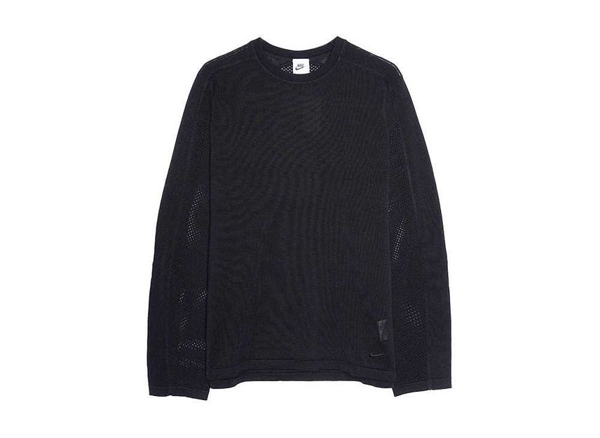 HF3898-010 Stussy Nike U NRG LS Knit Jersey Black