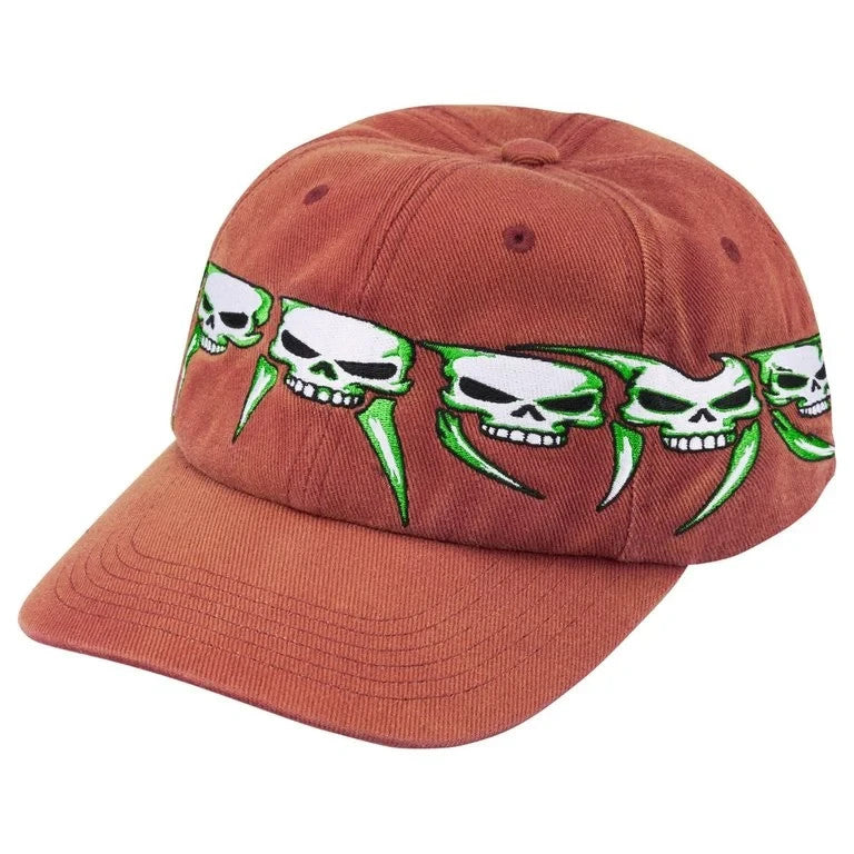 Supreme Skulls Spellout 6-Panel Rust