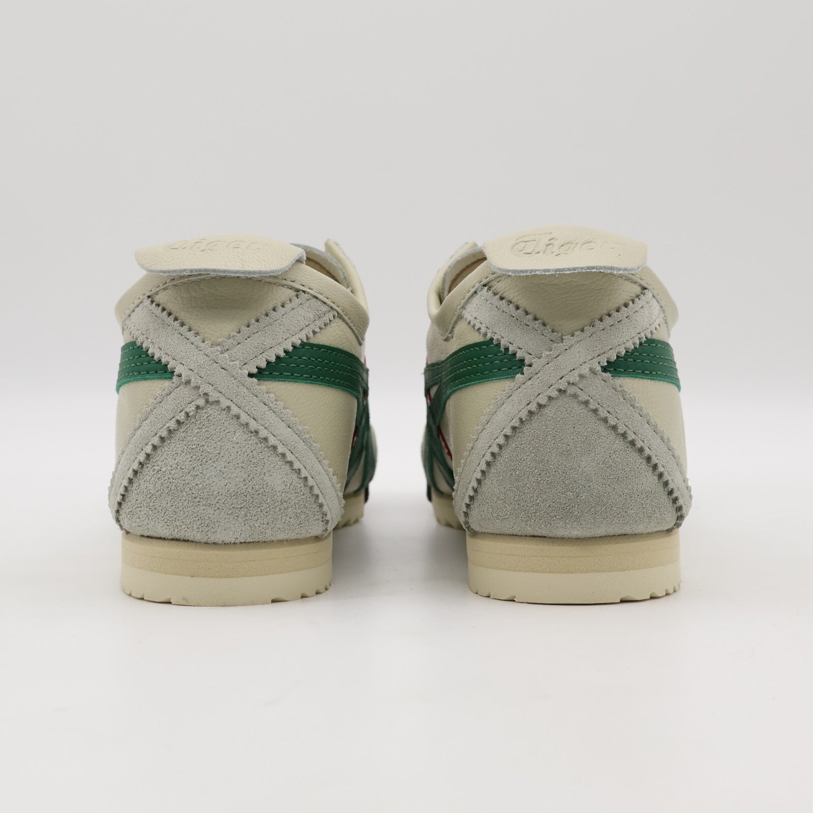 1182A466-101 Onitsuka Tiger Mexico 66 Deluxe Cream Green (Women's)