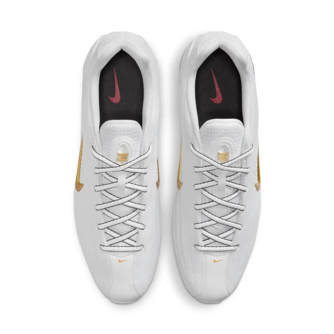 HQ7540-100 Nike Shox Z White Varsity Red Dark Charcoal Metallic Gold (Women's)