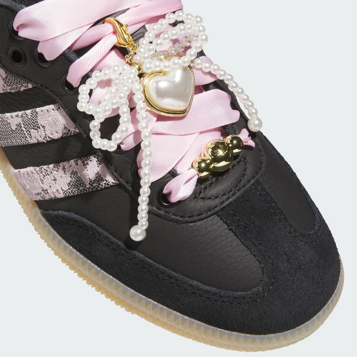 KJ6086 adidas Originals Samba LT Core Black Clear PinkBliss Bliss Pink (Women's)
