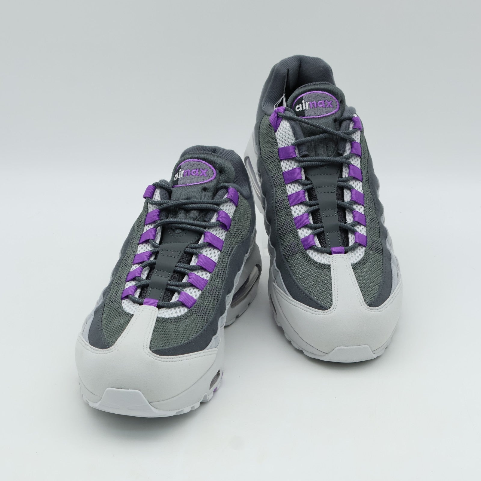 HM4740-012 Nike Air Max 95 Big Bubble "Photon Dust/Bright Violet" (Men's)