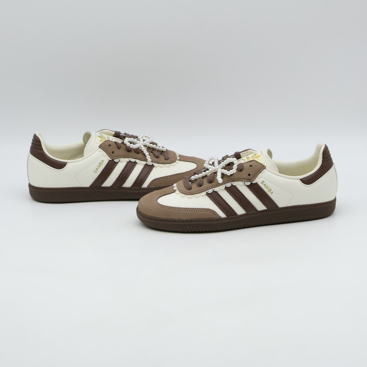 KZ8359 adidas Samba OG Off White Earth Strata (Women's)