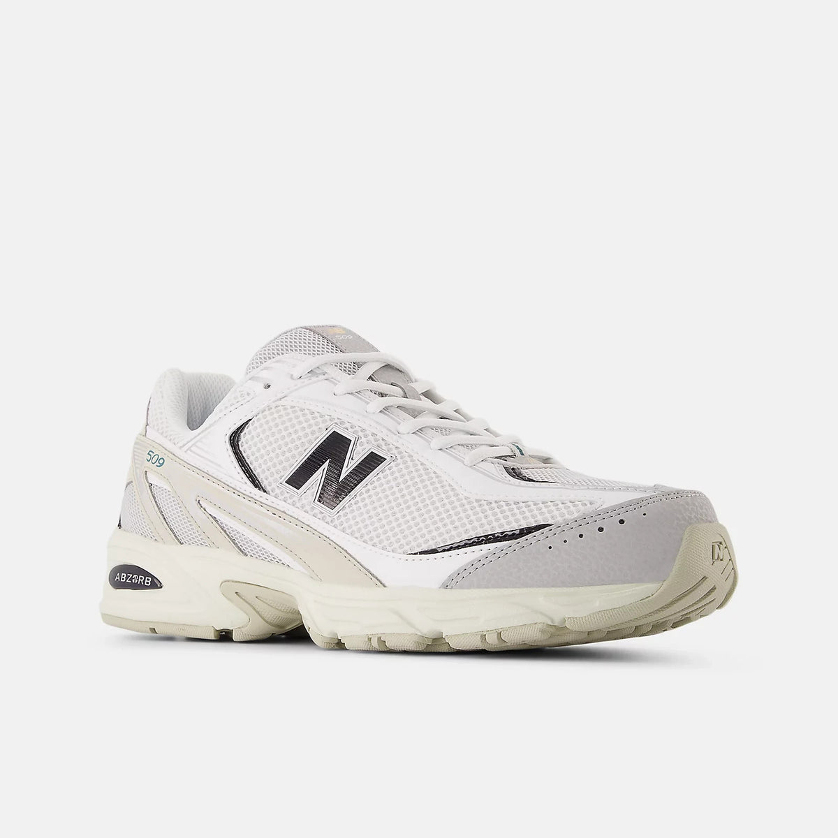 U509CA New Balance 509 White Black (Men's)
