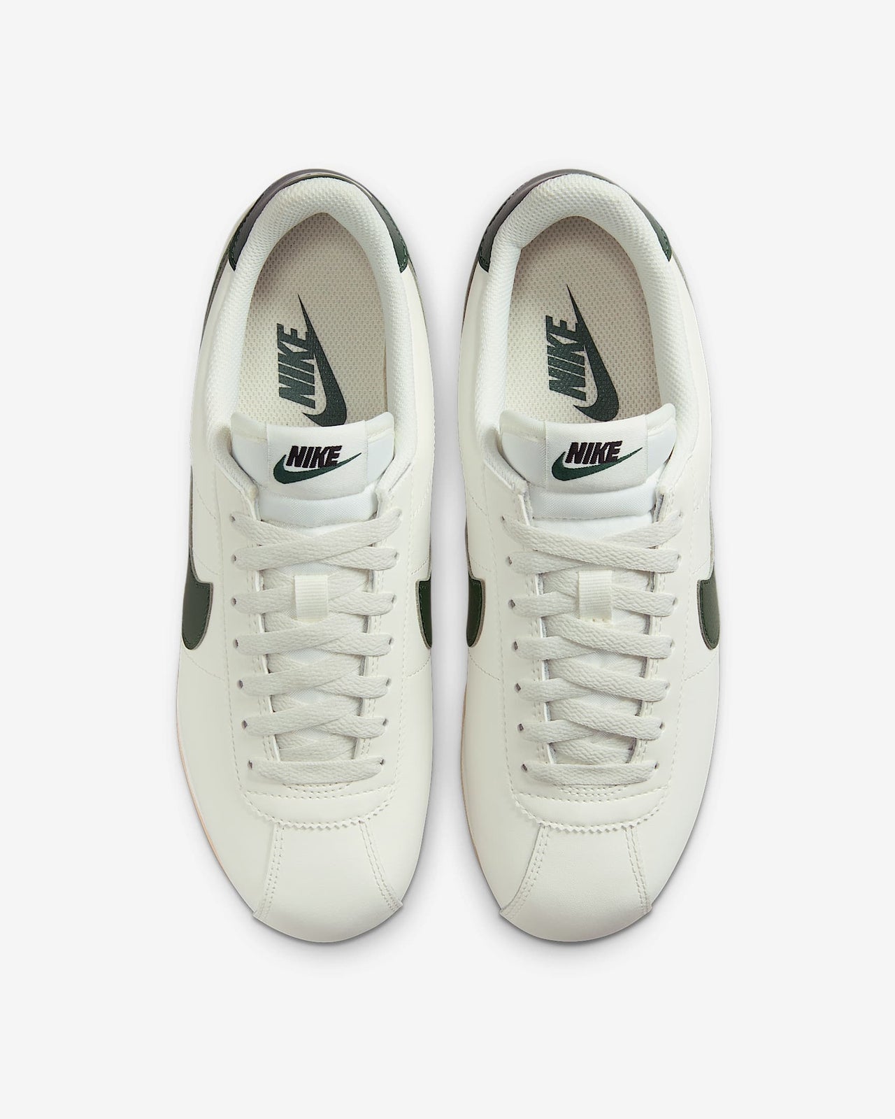 DN1791-110 Nike Cortez Sail Gum Yellow Black Fir (Women's )