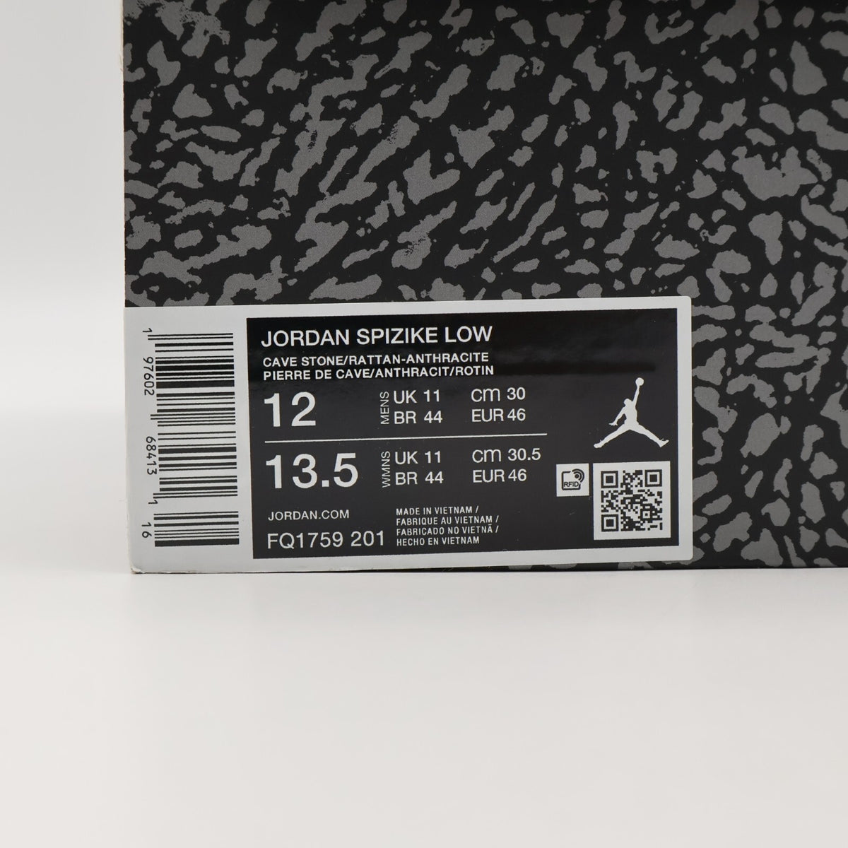 FQ1759-201 Nike Jordan Spizike Low Cave Stone (Men's)