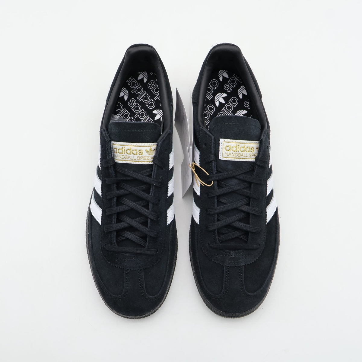 HQ9194 adidas Originals Handball Spezial Core Black Cloud White Gold (Men's)
