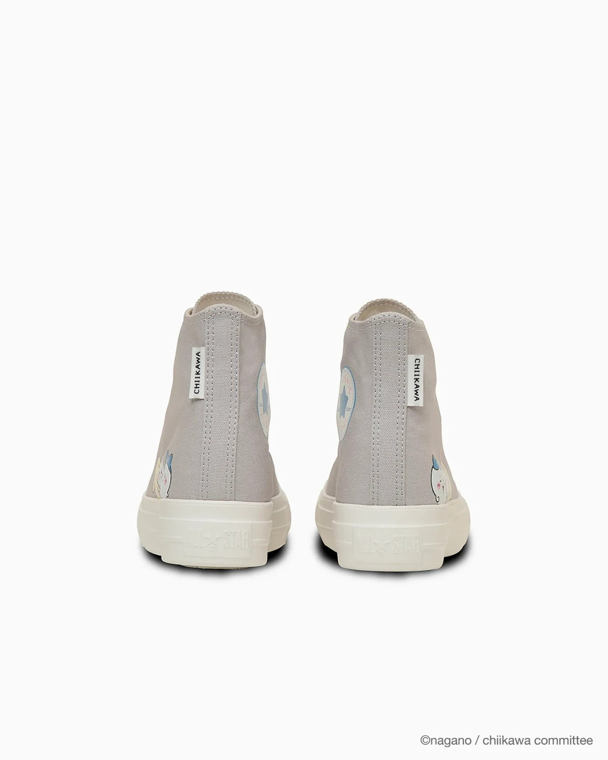 31315242 Chiikawa Ã Converse  All Star Light PLTS PT Hi Light Grey (Women's)
