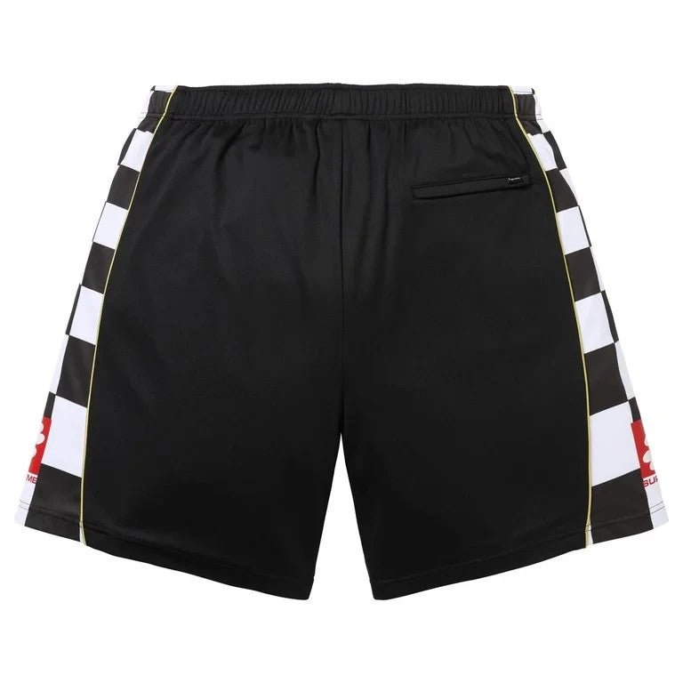 Supreme Checkerboard Soccer Short Black