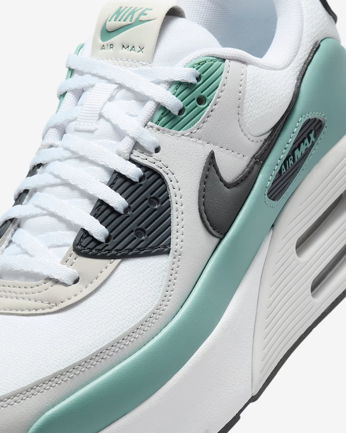 FD4328-115 Nike  Air Max 90 LV8 White Cannon Vast Grey Anthracite (Women's)