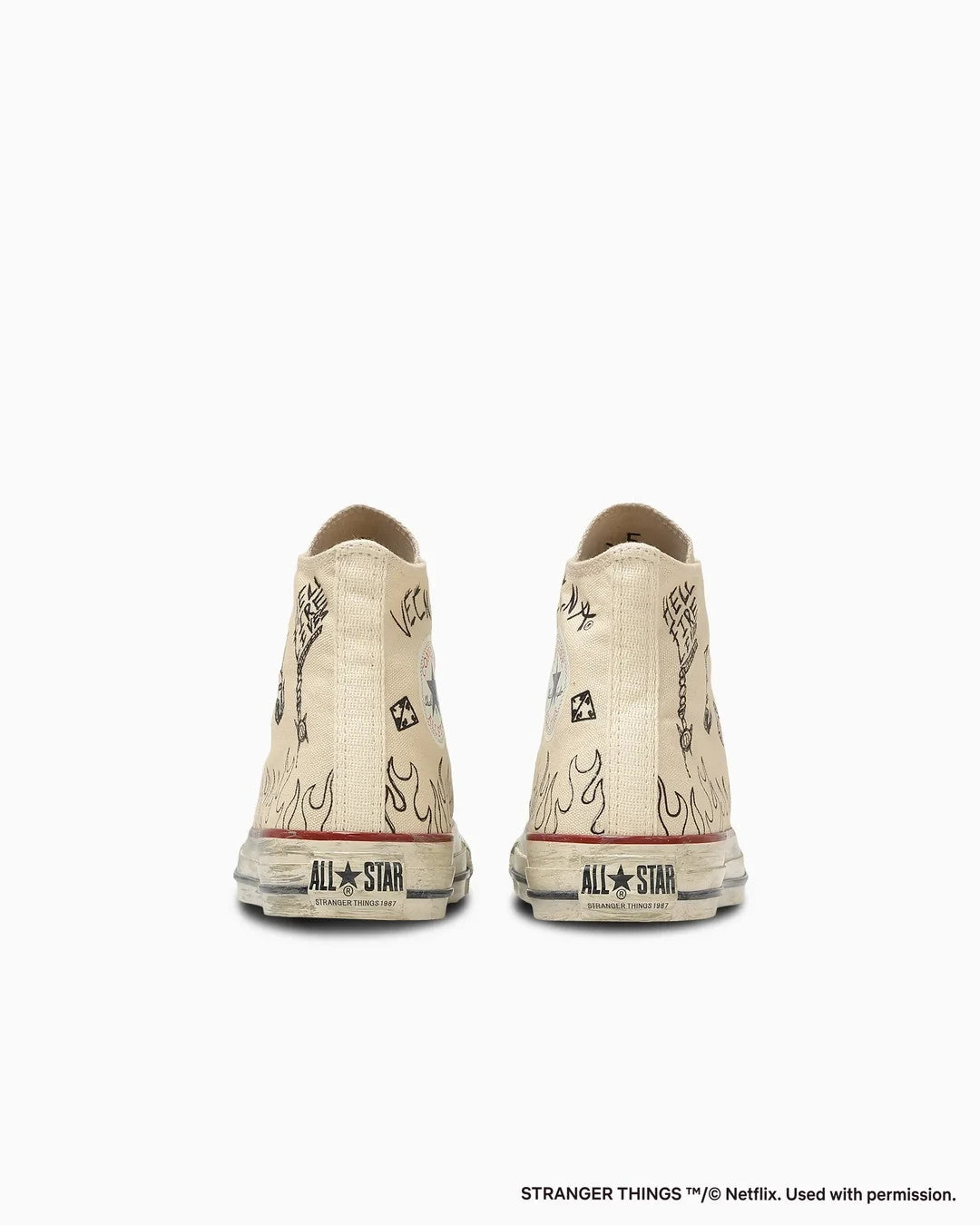 31317091 Converse Chuck Taylor All Star Aged 87 HC Hi Stranger Things (Men's)