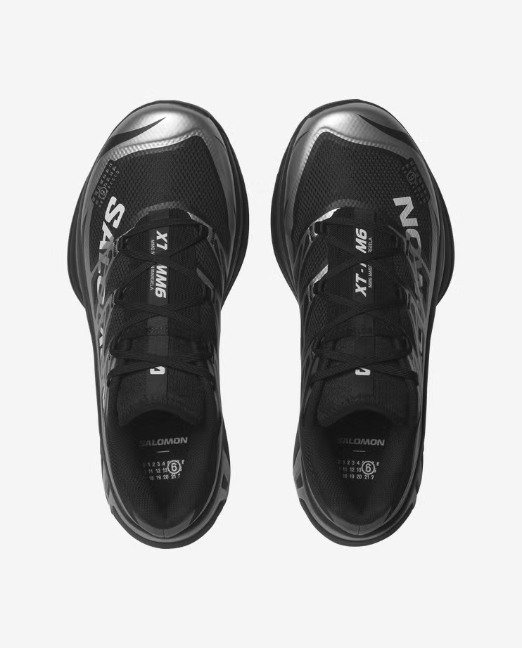 L49107000 MM6 Maison Margiela Salomon XT-MM6 Black Ftw Silver (Men's)